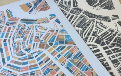Een duurzame plattegrond van Amsterdam