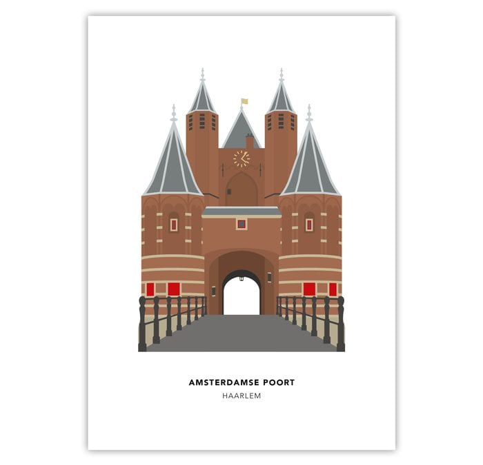 Amsterdamse Poort Haarlem A3