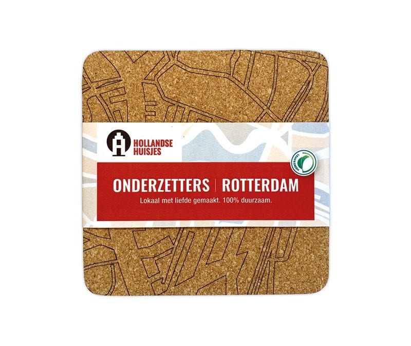 Onderzetters Rotterdam (kurk)